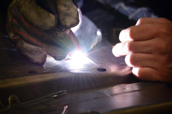 Tig Weld Closeup